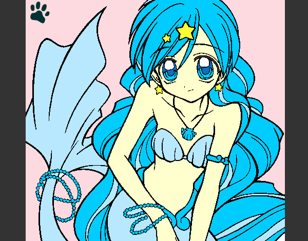 Dibujo Sirena 3 pintado por Neko-chan3