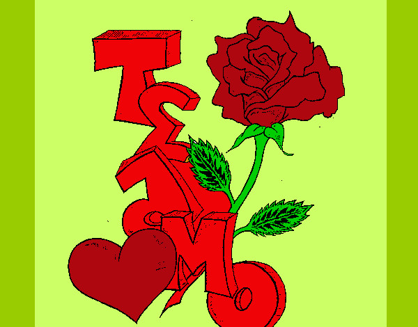 rosa de amor