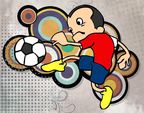 iniesta dibujo animado