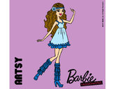 Dibujo Barbie Fashionista 1 pintado por Anagodu