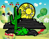 Dibujo Desierto de Colorado pintado por cristinag