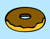 Dibujo Donuts 1 pintado por MCCV