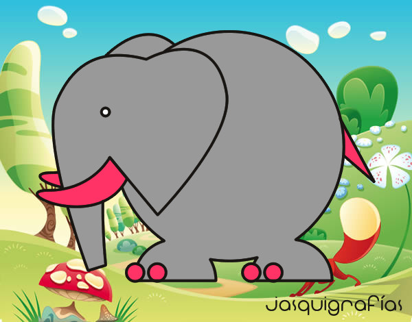 elefante grande