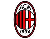 Dibujo Escudo del AC Milan pintado por unkys
