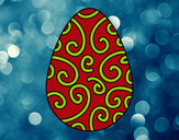 Dibujo Huevo decorado pintado por AnnaCM