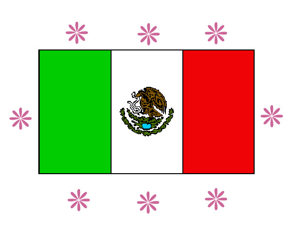Dibujo México 1 pintado por pinki0605