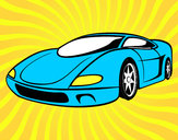 Dibujo Automóvil deportivo pintado por Dibujadora
