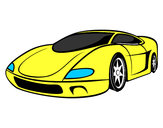 Dibujo Automóvil deportivo pintado por SuperDog