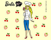 Dibujo Barbie de chef pintado por marimoli