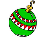 Dibujo Bola de navidad pintado por Saritha