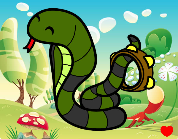 la serpiende panderetera
