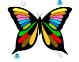Dibujo Mariposa 19 pintado por lucerofan
