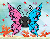 Dibujo Mariposa Emo pintado por belieber5