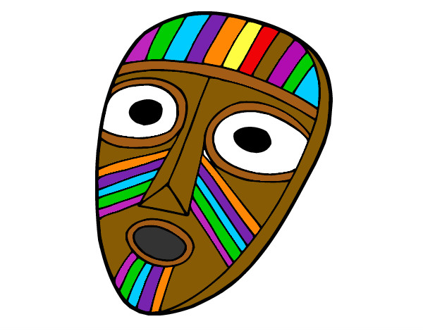 Dibujo Máscara sorprendida pintado por AUDIACLA