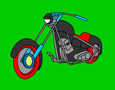 Dibujo Moto 1 pintado por fitopaez
