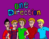 Dibujo One Direction 3 pintado por Mariarf46