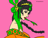 Dibujo Princesa china pintado por xochitl12
