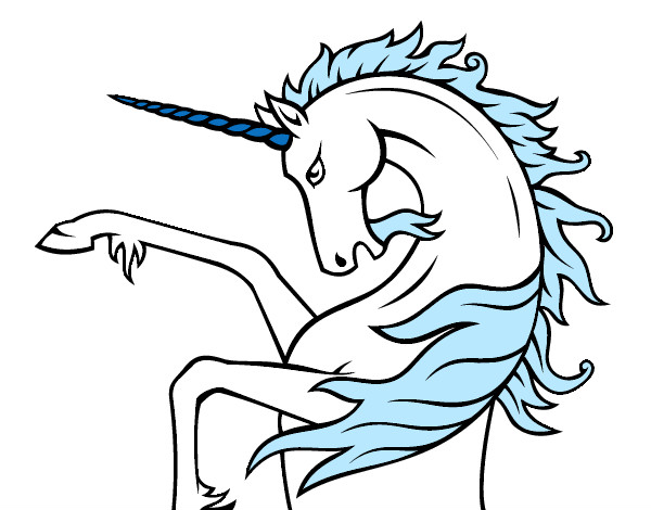 Dibujo Unicornio salvaje pintado por FEROMARIANA