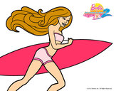 Dibujo Barbie corre al agua pintado por Antia2000