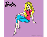 Dibujo Barbie moderna pintado por anloca