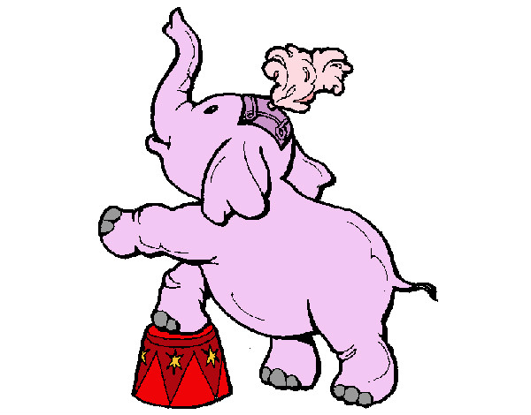 Dibujo Elefante pintado por Violetta10