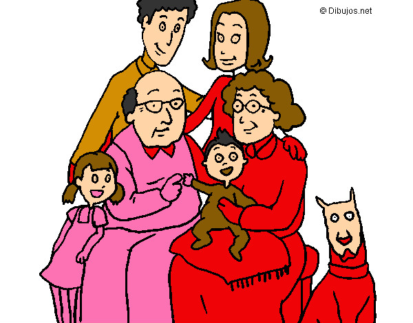 Dibujo Familia pintado por carmenlouy