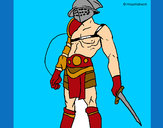 Dibujo Gladiador pintado por Jonaso