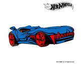 Dibujo Hot Wheels 3 pintado por flamer