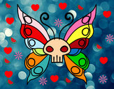 Dibujo Mariposa Emo pintado por Stich06