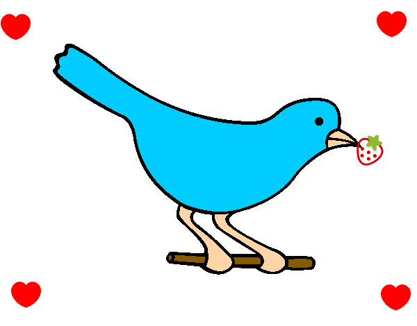 Dibujo Pájaro 4 pintado por julareina