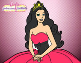Dibujo Princesa cantante pintado por damaris201