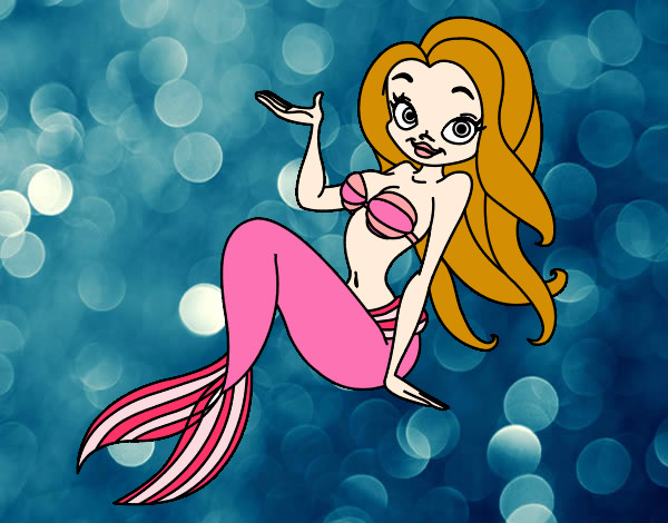 Dibujo Sirena sexy pintado por Violetta10