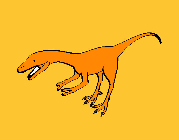 Dibujo Velociraptor II 1 pintado por ramon4