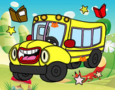 Dibujo Autobús animado pintado por ussain