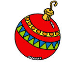 Dibujo Bola de navidad pintado por srem17
