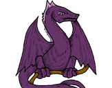 Dibujo Dragón 2 pintado por sheilapa