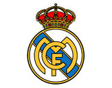 Dibujo Escudo del Real Madrid C.F. pintado por Ronald03