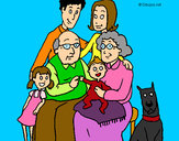 Dibujo Familia pintado por Danneliese