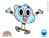 Dibujo Gumball pintado por alexorton1