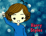 Dibujo Harry Styles pintado por Zayna