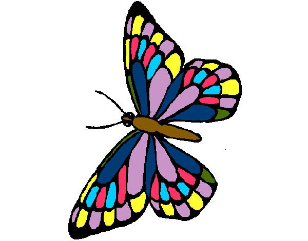 Dibujo Mariposa 10 pintado por tomiXD