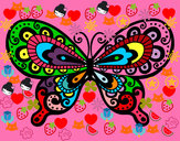Dibujo Mariposa bonita pintado por ALBAMILENA