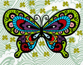Dibujo Mariposa bonita pintado por andibu