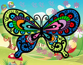 Dibujo Mariposa bonita pintado por Rosarito45