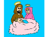 Dibujo Natividad pintado por Evelyn9