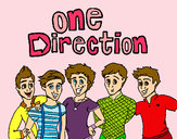 Dibujo One Direction 3 pintado por raquel57