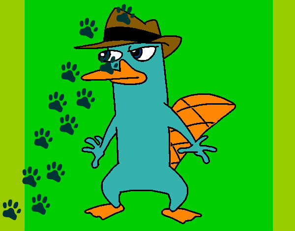 Dibujo Perry pintado por nickname
