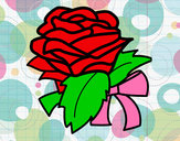 Dibujo Rosa, flor pintado por Lucia9