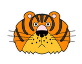 Dibujo Tigre III pintado por candesanti