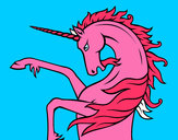 Dibujo Unicornio salvaje pintado por dayana1355